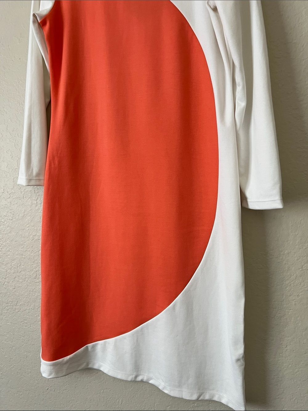 NWT Sonnet James A Play Dress Doutzen in Pale Orange and Cream Size XS - Picture 5 of 13